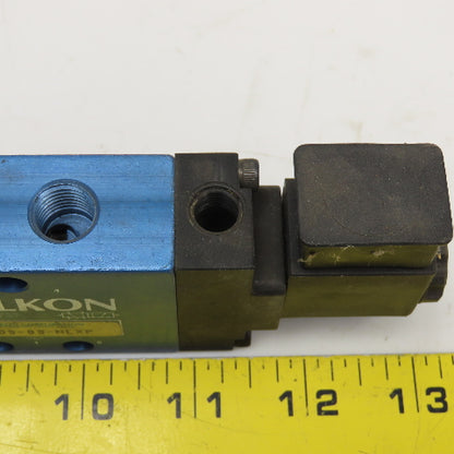 Alkon P-070DS-03-NLXP 5/2 Position Pneumatic Double Solenoid 24VDC Coil 1/4"NPT