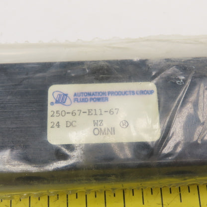 Automation Products 250-67-E11-67 1/8" NPT 5 Port Solenoid Pneumatic Valve 24VDC