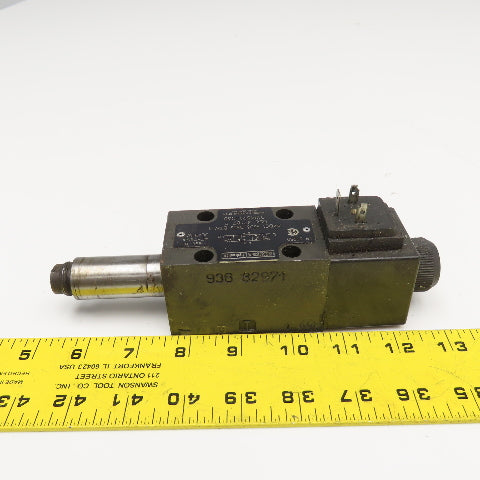 Denison A4D01 3203 0302 B1W01 4/3 Position Closed Center Hydraulic Valve 115V