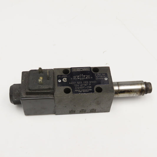 Denison A4D01 3203 0302 B1W01 4/3 Position Closed Center Hydraulic Valve 115V