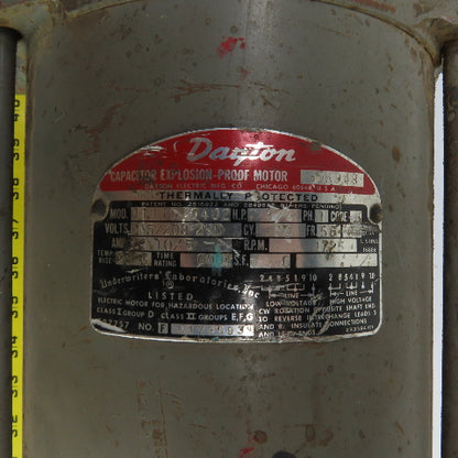 Dayton 1111520402 3/4HP AC Electric Motor 1725RPM 1PH 56 Frame (Parts Repair)