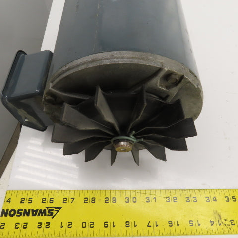 GE 5K49SN8075 1.5HP AC Electric Motor 1725RPM 230/460 3PH 145TC Fr. No Fan Cover