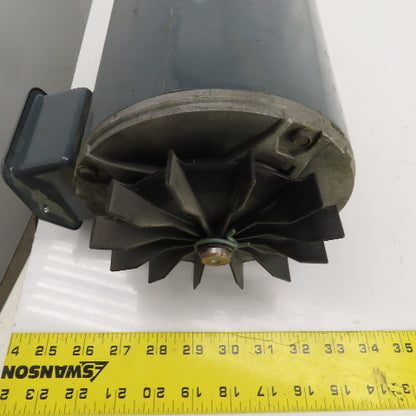 GE 5K49SN8075 1.5HP AC Electric Motor 1725RPM 230/460 3PH 145TC Fr. No Fan Cover