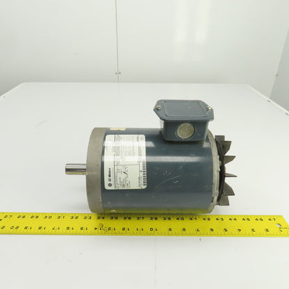 GE 5K49SN8075 1.5HP AC Electric Motor 1725RPM 230/460 3PH 145TC Fr. No Fan Cover