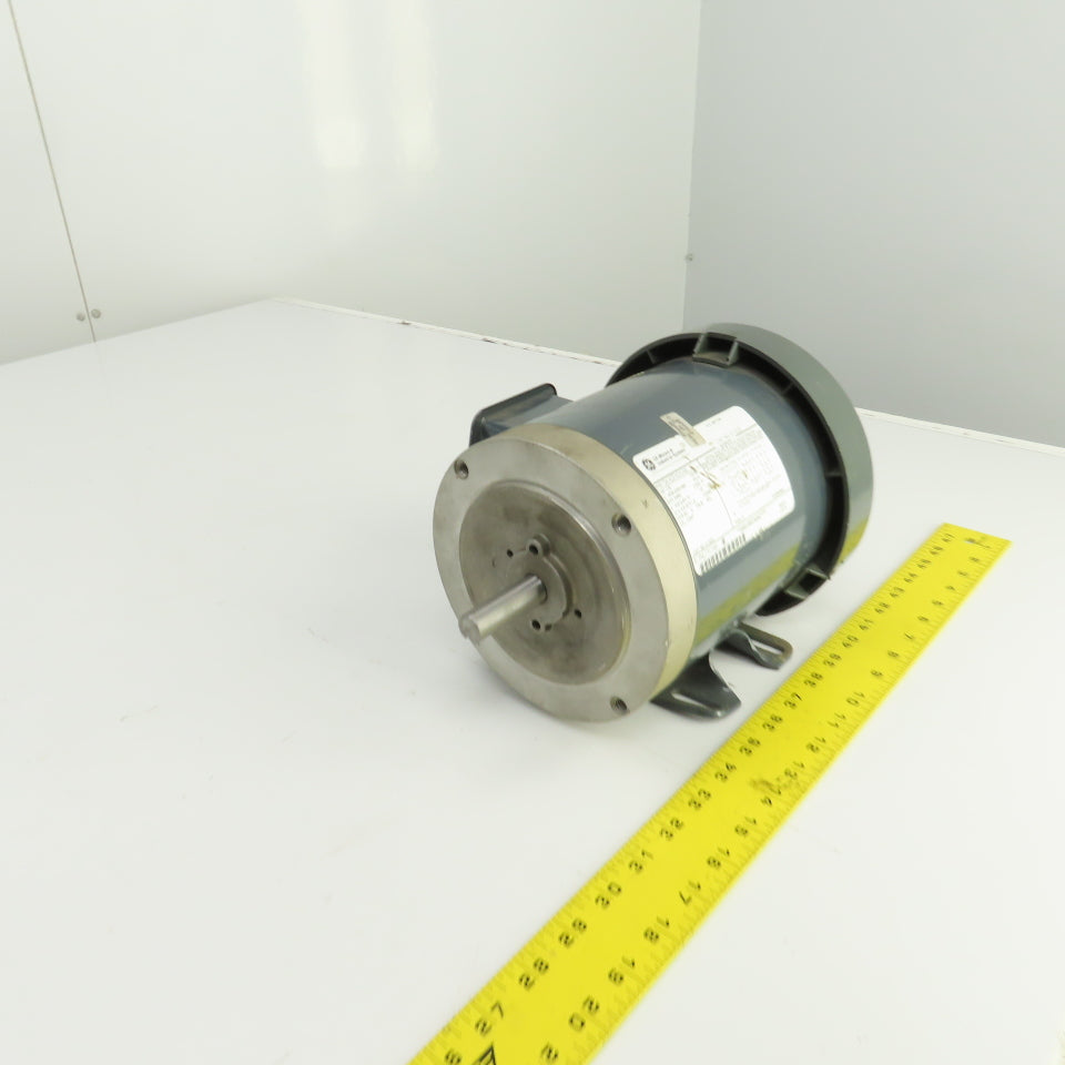 GE K1323 5K42FN2048 1/2HP AC Electric Motor 3450RPM 208-230/460 3PH 56C Frame