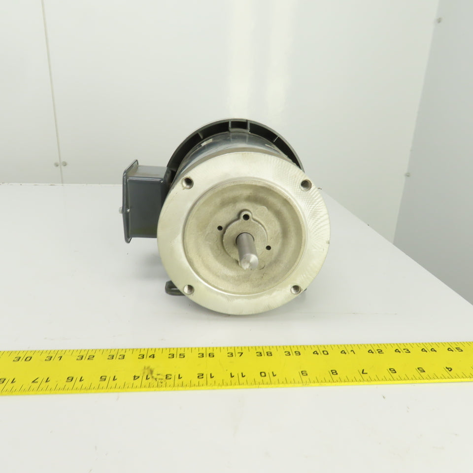 GE K1323 5K42FN2048 1/2HP AC Electric Motor 3450RPM 208-230/460 3PH 56C Frame