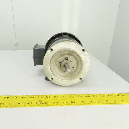 GE K1323 5K42FN2048 1/2HP AC Electric Motor 3450RPM 208-230/460 3PH 56C Frame