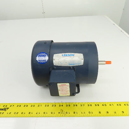 Leeson 113028.00 3/4HP AC Electric Motor 3450RPM 208-230/460 3PH C56J Frame