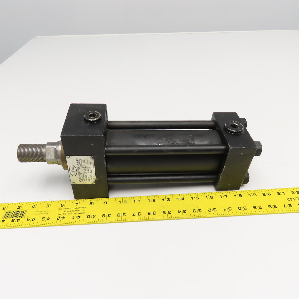 2-1/2" Bore 6" Stroke Hydraulic Double Acting Cylinder 1-3/4" Rod