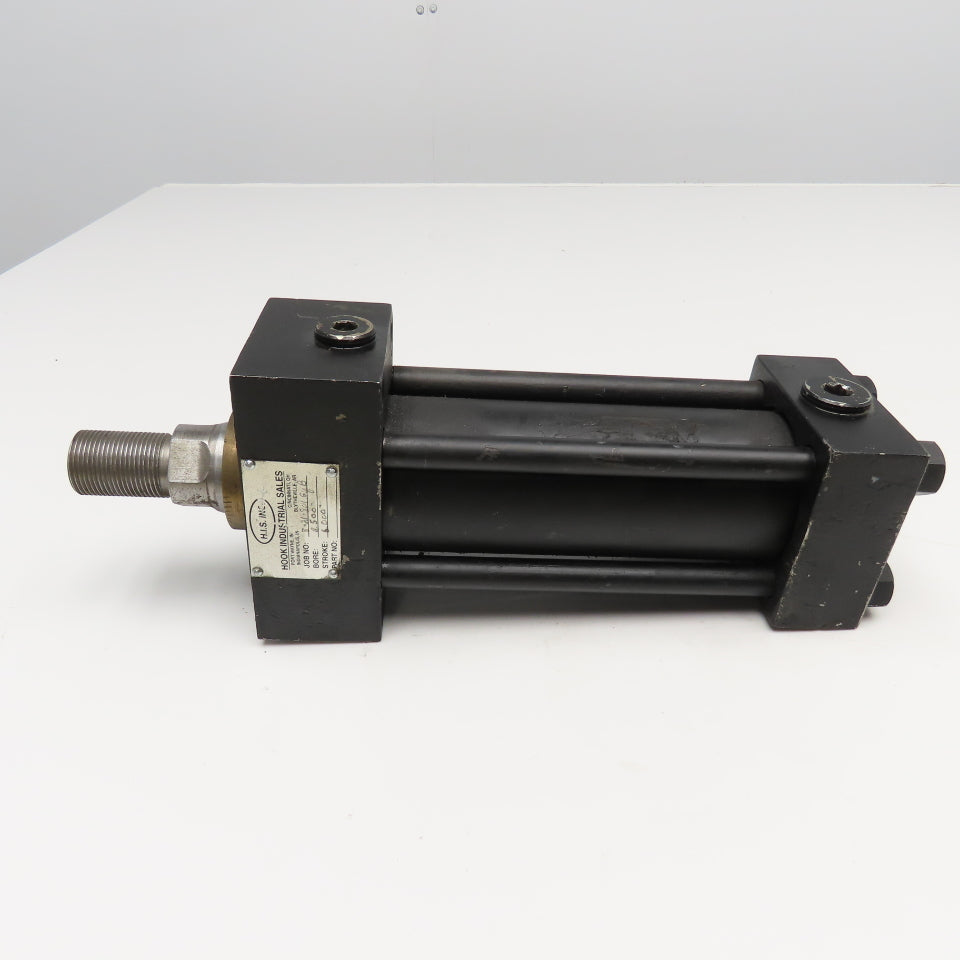 2-1/2" Bore 6" Stroke Hydraulic Double Acting Cylinder 1-3/4" Rod