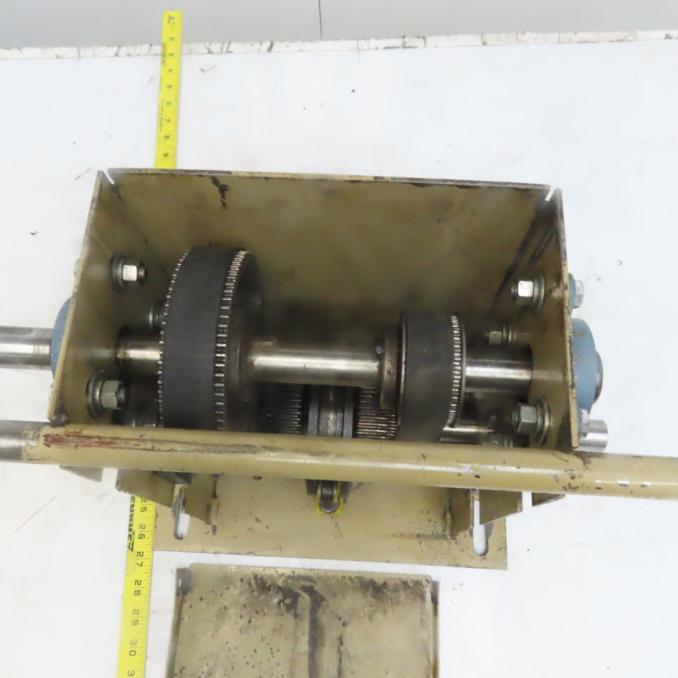 Internal Belt Drive Speed Reducer Gear Box 2 Speeds 1:1 & 2: 1 Ratio W/Neutral