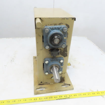 Internal Belt Drive Speed Reducer Gear Box 2 Speeds 1:1 & 2: 1 Ratio W/Neutral