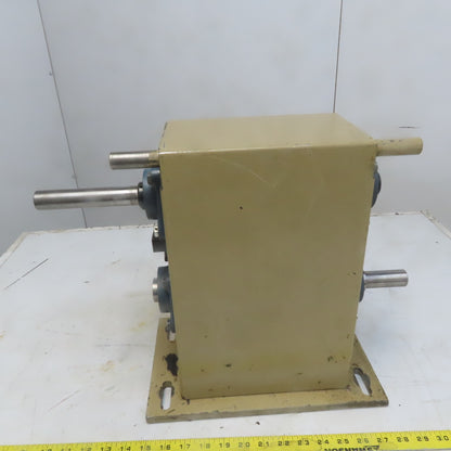 Internal Belt Drive Speed Reducer Gear Box 2 Speeds 1:1 & 2: 1 Ratio W/Neutral