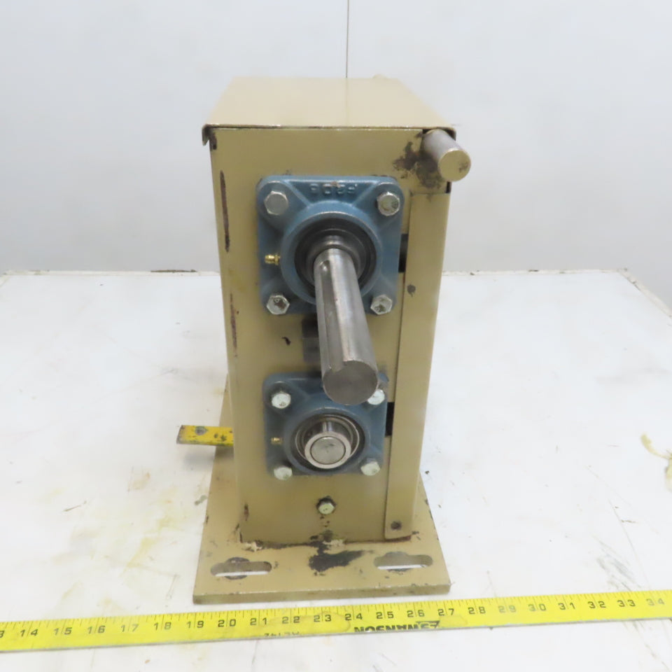 Internal Belt Drive Speed Reducer Gear Box 2 Speeds 1:1 & 2: 1 Ratio W/Neutral