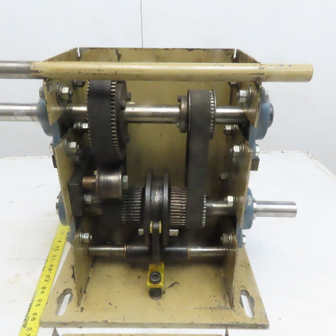 Internal Belt Drive Speed Reducer Gear Box 2 Speeds 1:1 & 2: 1 Ratio W/Neutral