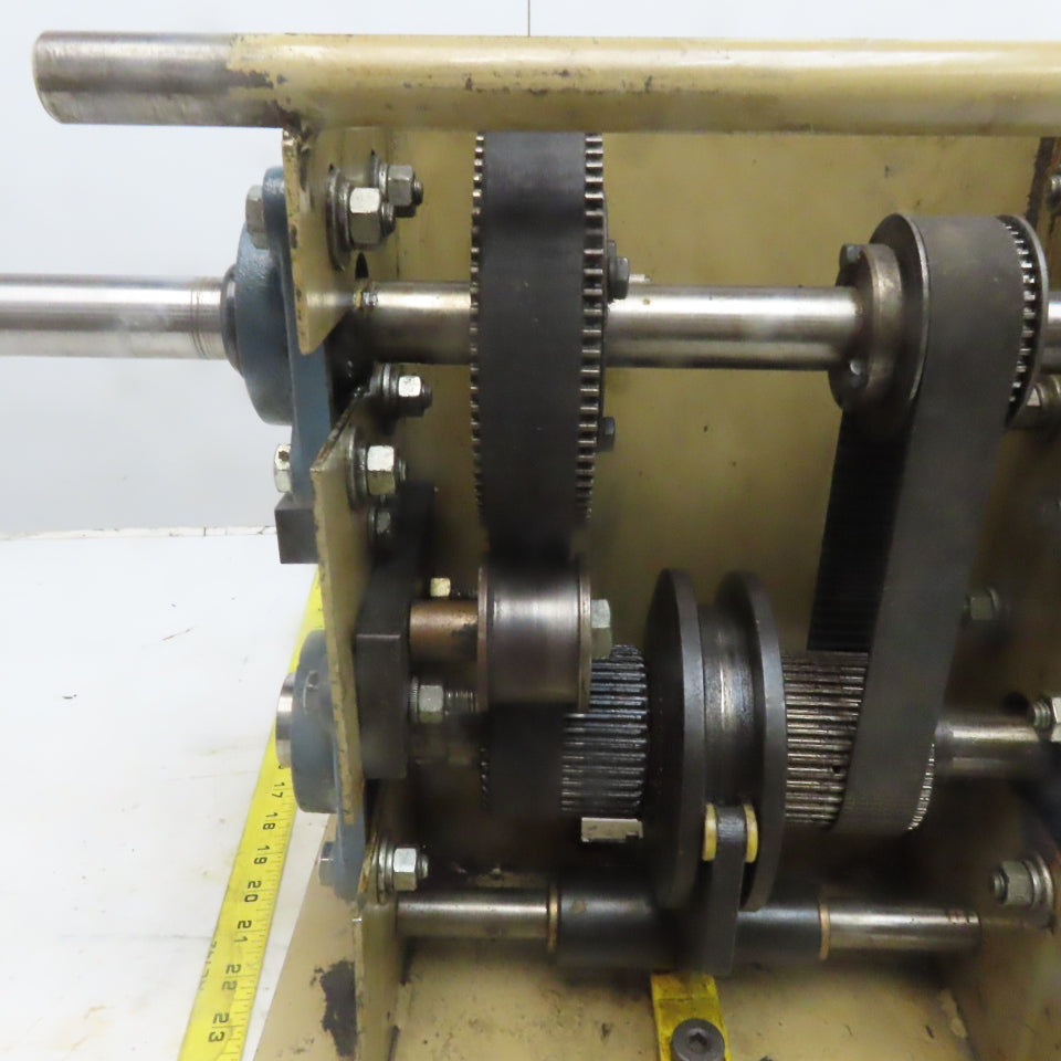 Internal Belt Drive Speed Reducer Gear Box 2 Speeds 1:1 & 2: 1 Ratio W/Neutral
