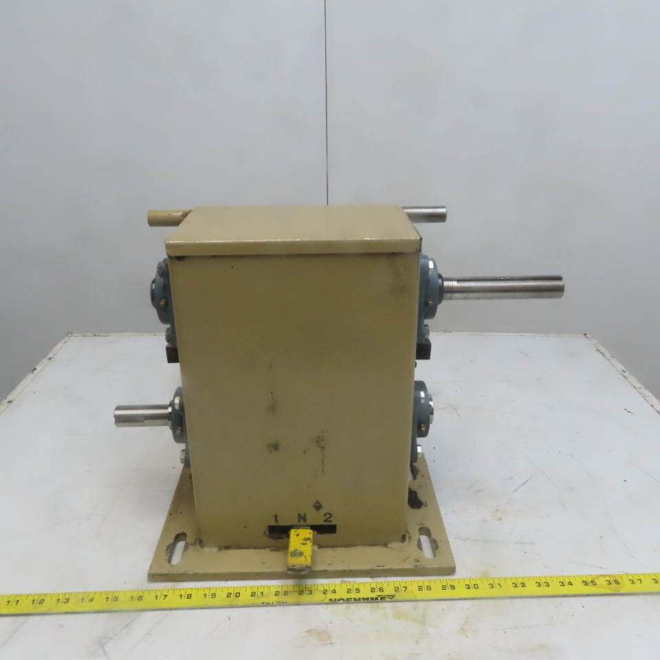 Internal Belt Drive Speed Reducer Gear Box 2 Speeds 1:1 & 2: 1 Ratio W/Neutral