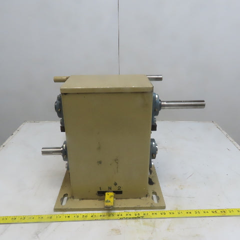Internal Belt Drive Speed Reducer Gear Box 2 Speeds 1:1 & 2: 1 Ratio W/Neutral