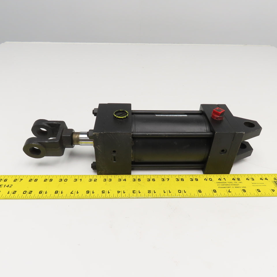 Parker CBC-3LCU14AC 3-1/4" Bore 4" Stroke Double Acting Hydraulic Cylinder