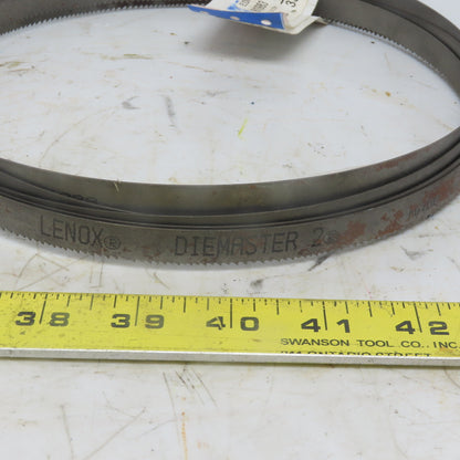 Lenox Diemaster 2 Welded Bandsaw Blade: 10' 10" Long, 0.025" Thick 10/14 TPI