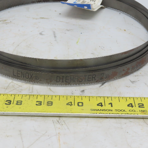 Lenox Diemaster 2 Welded Bandsaw Blade: 10' 10" Long, 0.025" Thick 10/14 TPI