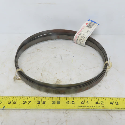 Lenox Diemaster 2 Welded Bandsaw Blade: 10' 10" Long, 0.025" Thick 10/14 TPI