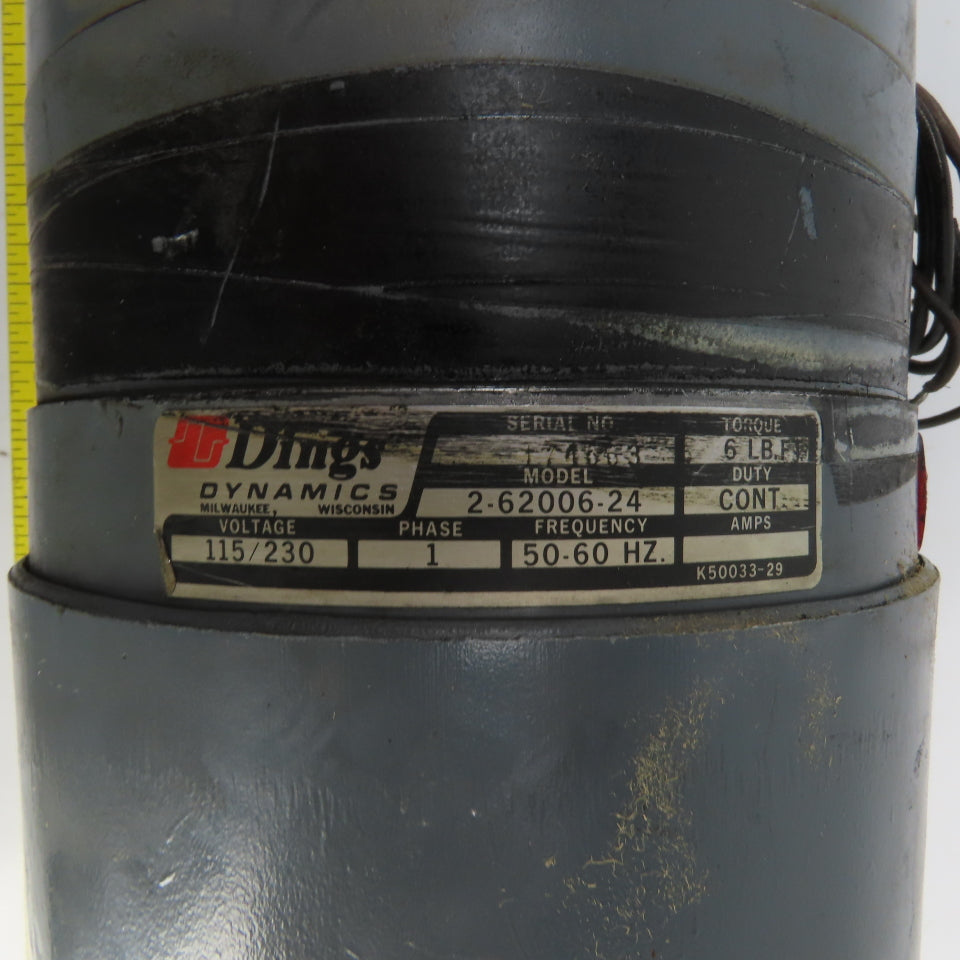 Centruy 8-125761-01 1/3HP AC Electric Brake Motor 1600RPM 110V 3PH B56C Frame