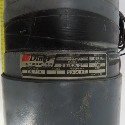 Centruy 8-125761-01 1/3HP AC Electric Brake Motor 1600RPM 110V 3PH B56C Frame