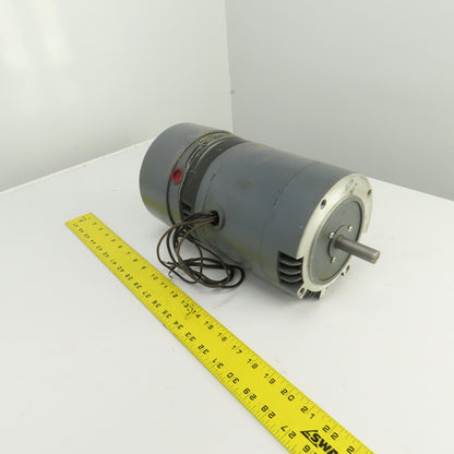 Centruy 8-125761-01 1/3HP AC Electric Brake Motor 1600RPM 110V 3PH B56C Frame