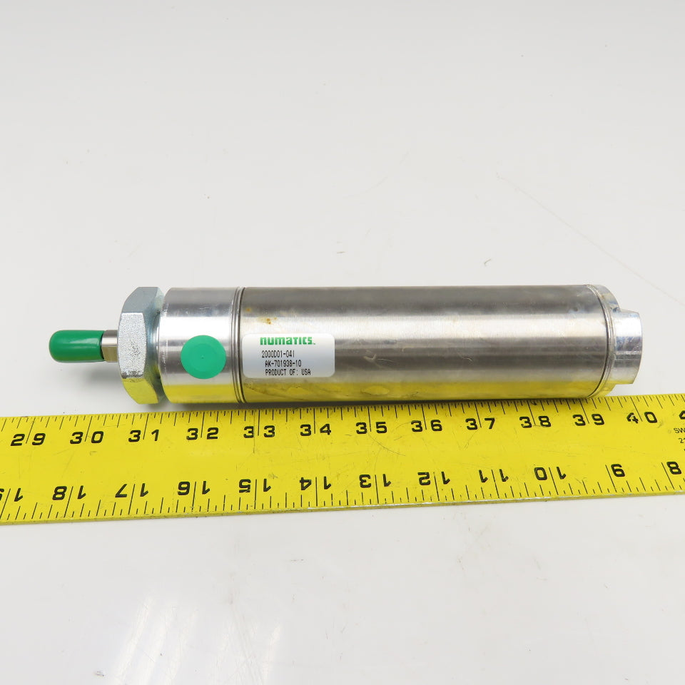Numatics 2000D01-041 2" Bore 6" Stroke Double Acting Air Cylinder