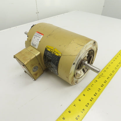 Baldor VEBM3546 1HP AC Electric Motor 1760RPM 230/460V 3PH 56C Frame No Brake