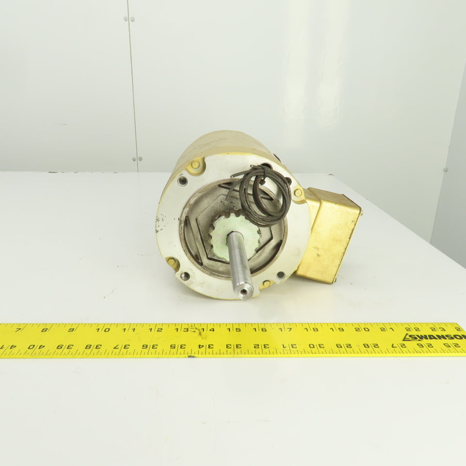 Baldor VEBM3546 1HP AC Electric Motor 1760RPM 230/460V 3PH 56C Frame No Brake