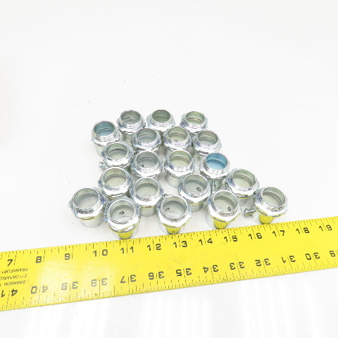 Halex 62707B 3/4" EMT Ridge Conduit Box Connector Lot Of 20