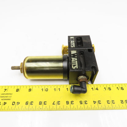 Watts F75-03WGR SV75-03 3/8" NPT Compressed Air Filter & Shut Off 175PSI