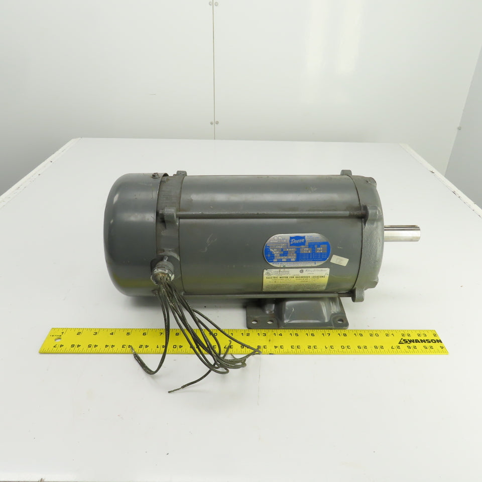 Doerr LR-19363 5HP Hazardous Loc Electric Motor 1750RPM 230/460V 3PH N184T Frame