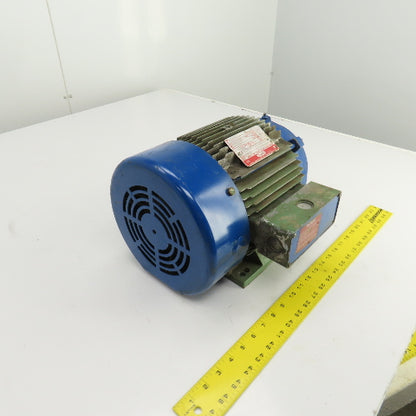 Dayton 9N085 3HP AC Electric Motor 3525RPM 230/460V 3PH 182JM Frame (Tested)