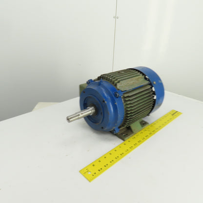 Dayton 9N085 3HP AC Electric Motor 3525RPM 230/460V 3PH 182JM Frame (Tested)