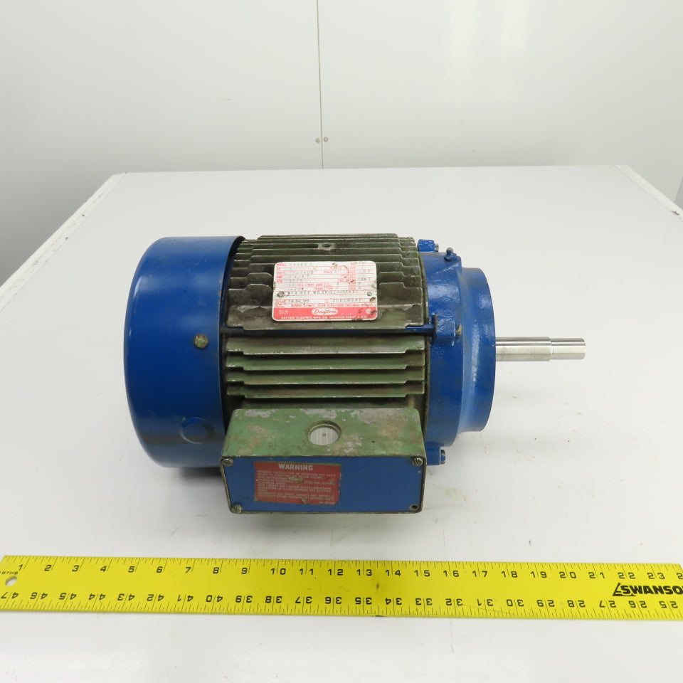 Dayton 9N085 3HP AC Electric Motor 3525RPM 230/460V 3PH 182JM Frame (Tested)