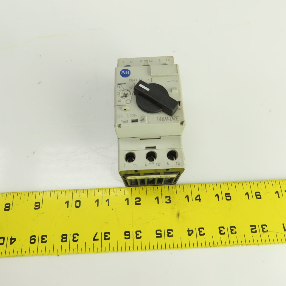 Allen Bradley 140M-D8E-C16 Ser C 16A Motor Starter Circuit Breaker