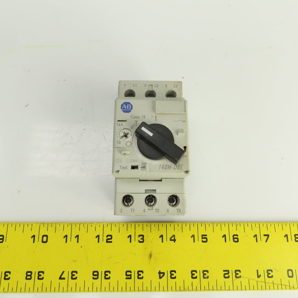 Allen Bradley 140M-D8E-C16 Ser C 16A Motor Starter Circuit Breaker