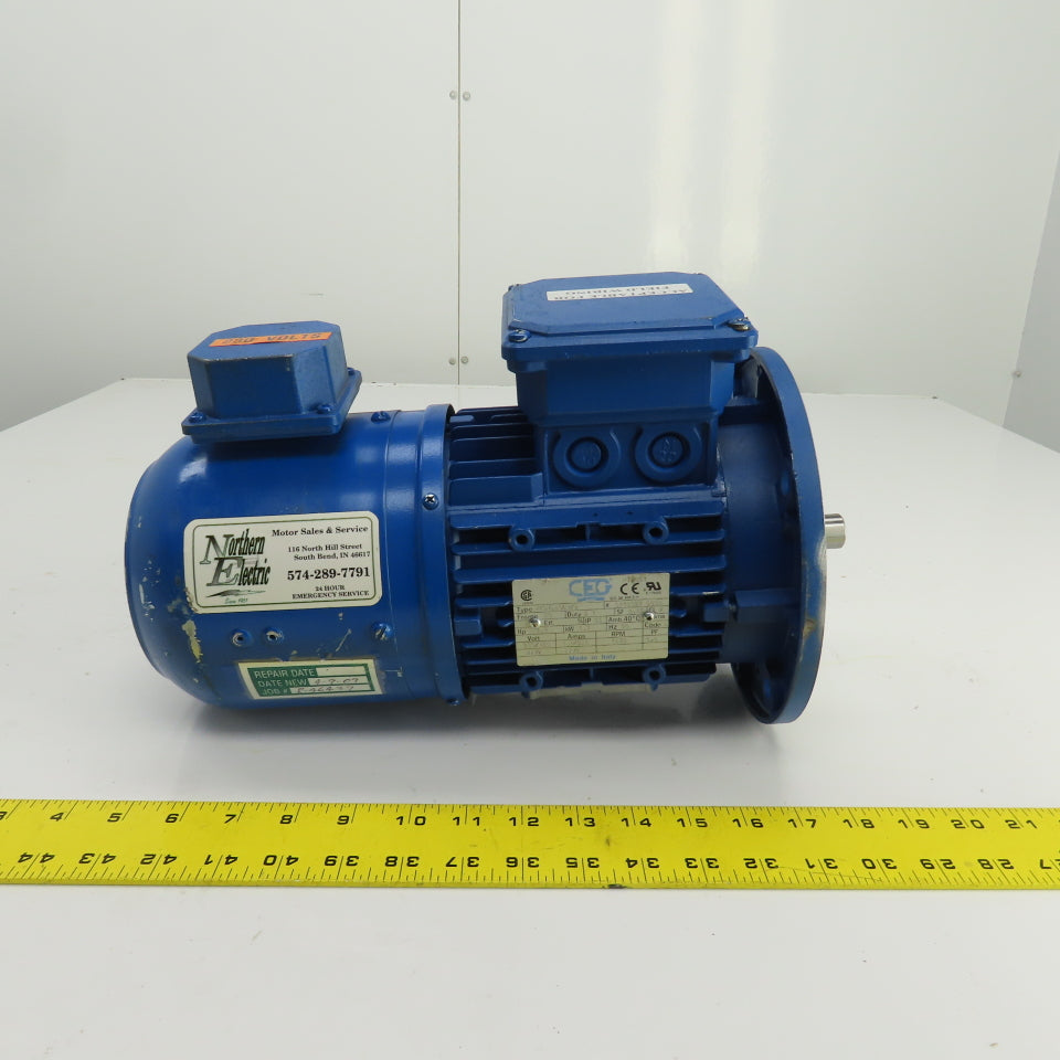 CEG MT0ML80C4/2 1-1/2HP AC Electric Motor 1675RPM 230/460V 3PH 80 Frame (Tested)