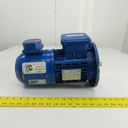 CEG MT0ML80C4/2 1-1/2HP AC Electric Motor 1675RPM 230/460V 3PH 80 Frame (Tested)