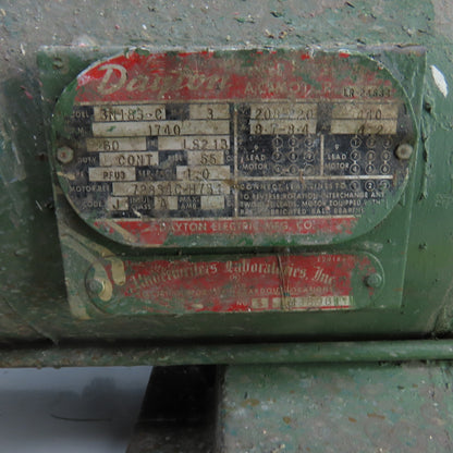 Dayton 3N183-C 3HP Hazardous Location Motor 1740RPM 220/440V 3PH LS213 Frame