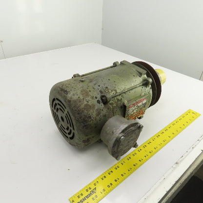 Dayton 3N180-C 1HP Hazardous Location Motor 1740RPM 3PH W/Variable Speed Pulley