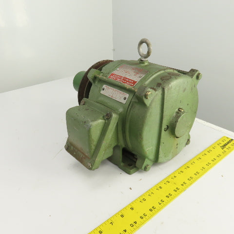 Dayton 5K182CG342A 1HP Hazardous Loc. Motor 1730RPM 3PH W/Variable Speed Pulley