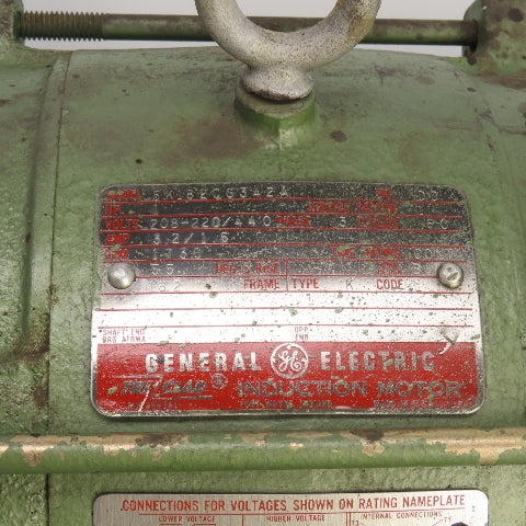 Dayton 5K182CG342A 1HP Hazardous Loc. Motor 1730RPM 3PH W/Variable Speed Pulley