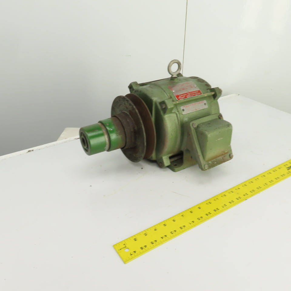 Dayton 5K182CG342A 1HP Hazardous Loc. Motor 1730RPM 3PH W/Variable Speed Pulley