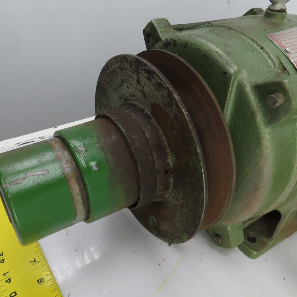 Dayton 5K182CG342A 1HP Hazardous Loc. Motor 1730RPM 3PH W/Variable Speed Pulley
