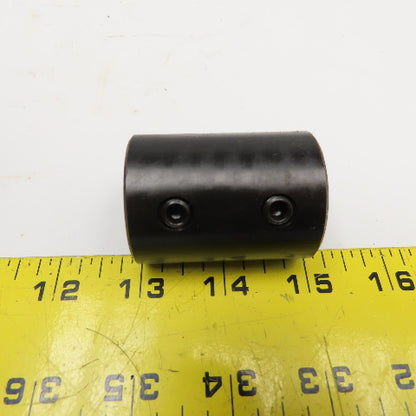 Climax RC-075-KW 3/4" Bore 3/16" Keyed Ridged Shaft Coupling Set Screw Lot Of 5