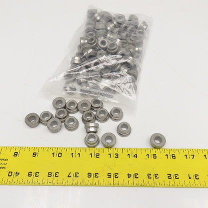 10mm ID x 17mm Press In Shouldered Steel Guide Bushing Injection Mold Lot Of 100
